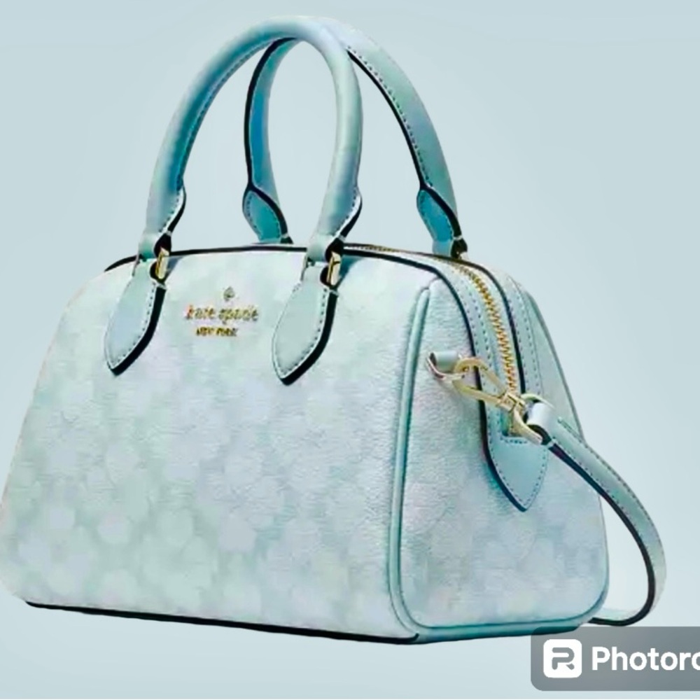 kate spade Crossbody/handbag PVC Leather Dolly Duffle New/w Tags Original Pkg